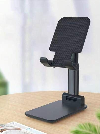 Adjustable Foldable Phone & Tablet Stand – Portable Desktop Holder, Multi-Angle & Height Adjustable Mount