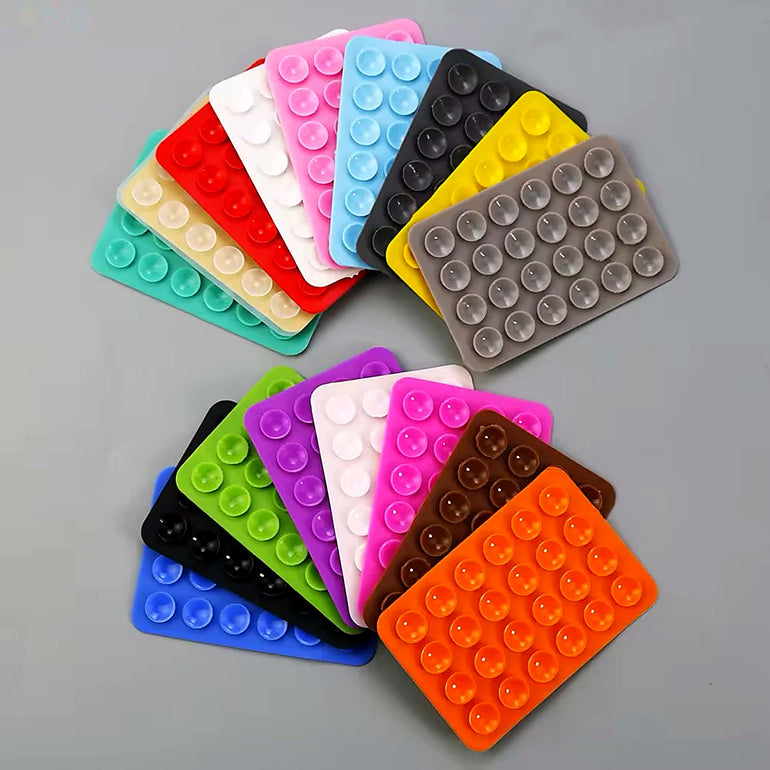 Silicone Suction Cup Phone Holder – Strong Grip Mobile Phone Mount, Hands-Free Stand, Random Color