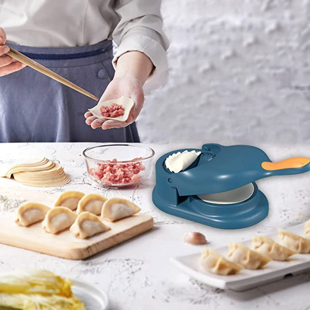 Dumpling Maker Press Mold – Easy Dumpling Wrapper & Gyoza Making Tool, Kitchen Dough Press