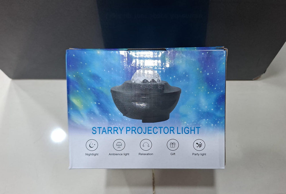 Colorful Galaxy Star Projector Night Light with Bluetooth Speaker, USB Music Player & Romantic Starry Sky Lamp