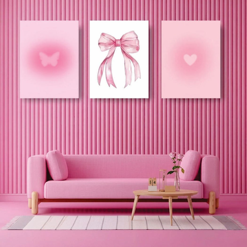 Set of 3 Premium Wall Art Photo Tiles 8x11 Inch – Modern Home, Bedroom & Office Wall Decor
