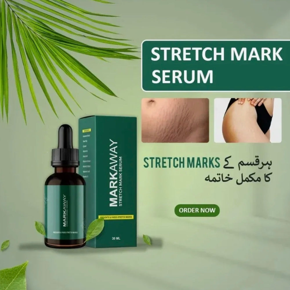 Markaway Stretch Mark Serum 30ml – Advanced Hydrating Body Serum for Stretch Marks & Uneven Skin Tone