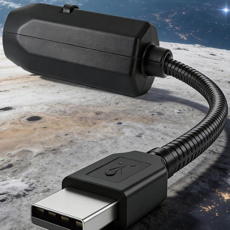 USB Moon & Earth Projector Lamp – 6 Lens Starry Sky Galaxy Projection Night Light