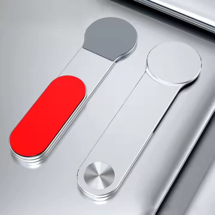 Magnetic Laptop Phone Stand – Foldable Aluminum Phone Holder