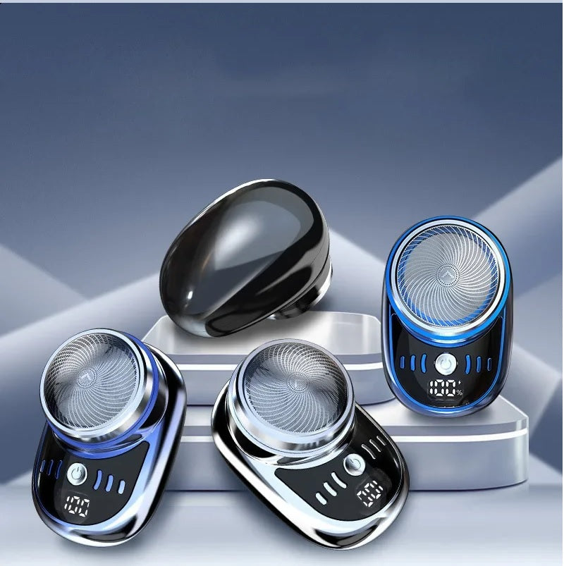 Mini Electric Shaver – USB Rechargeable Waterproof Beard & Body Trimmer