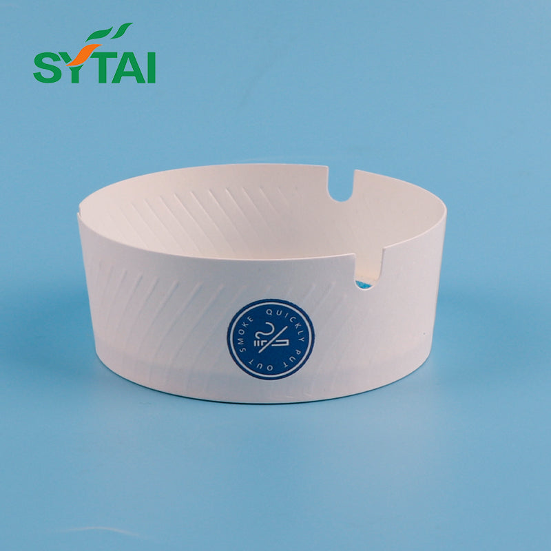 Portable Biodegradable Paper Ashtray – Leak-Proof Gel Car & Camping Ashtray 12 pieces